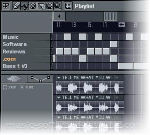 Fruity Loops FL Studio 6 - Screenshot Playlist 